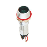 8mm Metal Indicator Light Sloped Head